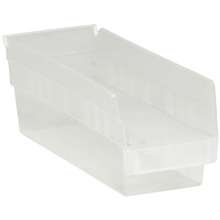 Clear Plastic Shelf Bin Boxes
