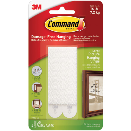 Command<span class='tm'>™</span> Picture Hanging Strips - Large 17206