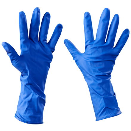 Latex Gloves - Powder Free with Ext. Cuffs
