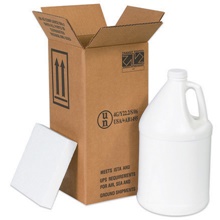 Haz Mat Plastic Jug Foam Shipper Kits