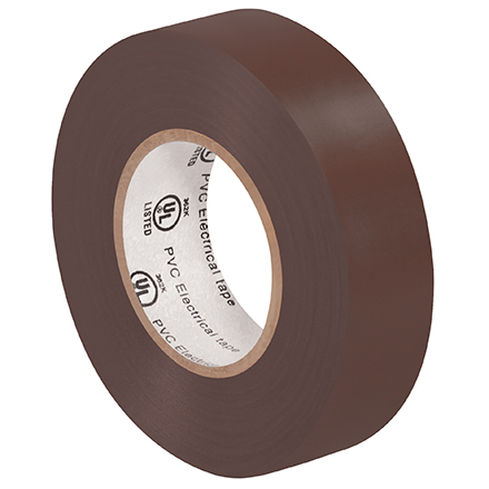 3/4" x 20 yds. Brown Electrical Tape