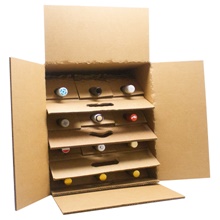 Corrugated Bottle Shipper Kit