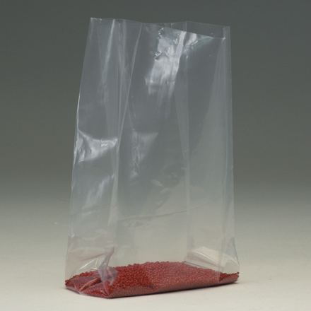 10 x 8 x 20" - 2 Mil Gusseted Poly Bags