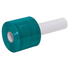 Colored Extended Core Bundling Stretch Film