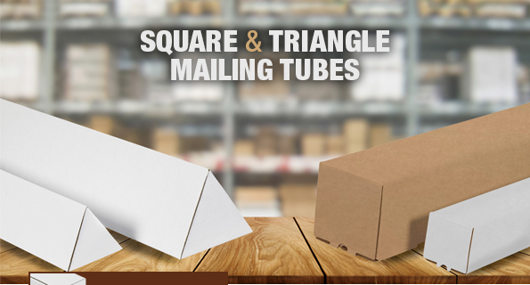 Square Mailing Tubes 5x5x12, Corrugated Mailers, Mailers