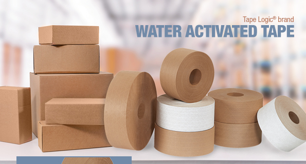Tape Logic® brand Water Activated Tape