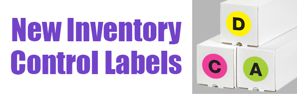 New Inventory Control Labels