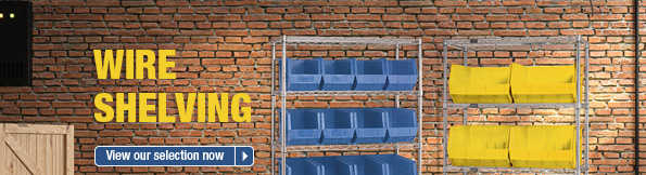 Wire Shelving. View our selection now.