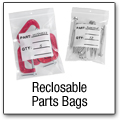 Reclosable Parts Bags