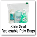 Slide-Seal Reclosable Poly Bags